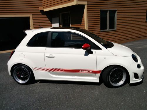 2012 fiat 500 abarth- only 10,887mi. fastest bolt-on fiat on the road