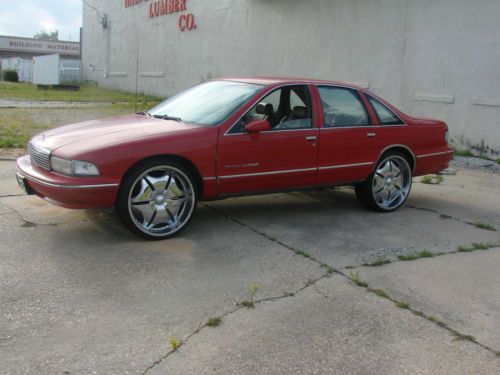 1994 chevrolet caprice classic ls impala 5.7l 24" wheels