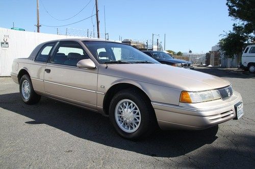 1993 mercury cougar xr-7  automatic 8 cylinder no reserve