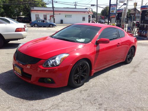 Red nissan altima coupe with rims #10