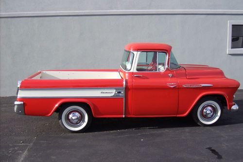 1957  3124 cameo chevrolet truck pickup restored