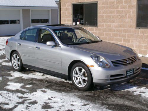 2003 infiniti g35 sedan only 71,399 miles leather and sunroof