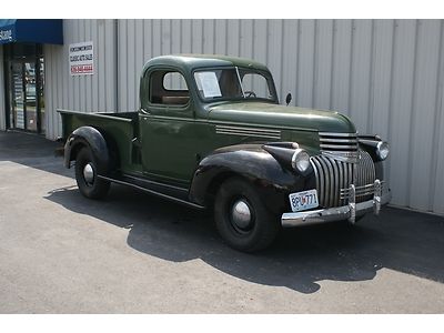 1946 chevrolet pickup 1/2 ton mostly original condition drives good now