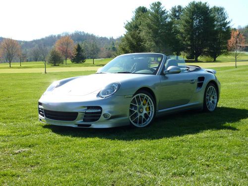 ***2011 porsche 911 turbo s cabriolet with only 4,667 miles, 530hp, pdk trans***