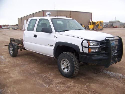 2005 k3500 chevy extended cab silverado cab/chassis 56" ca