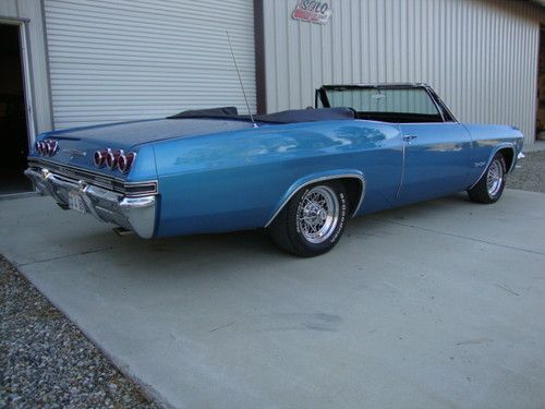 1965 chevy impala ss convertible factory ac loaded! 65 very original no rust ca