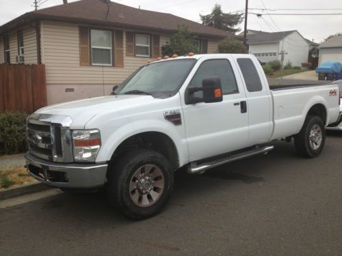 2008 ford f-250 super duty lariat extended cab pickup 4-door 6.4l