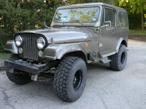 1981 jeep cj7 tagged and road ready! no reserve! keyless entry! restored!