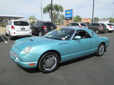 2007 turquoise v8 automatic leather *removeable hard top *convertible