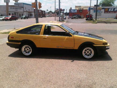 1986 toyota corolla gts hatchback for sale #3