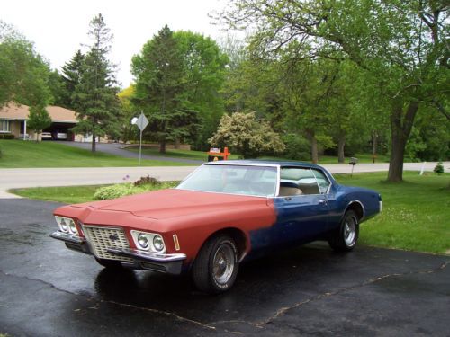 1972 buick riviera boat tail (runs/drives great...needs cosmetics now)