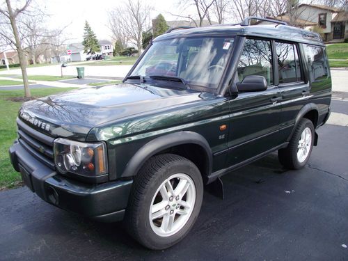 2003 land rover discovery se ,runs well,clean,no reserve.