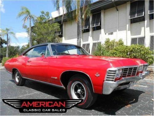 Real super sport 350 auto red/black. super nice paint and body restored car fl