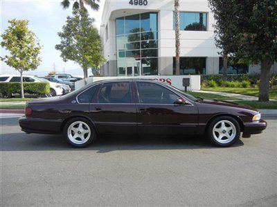 1996 chevrolet caprice ss / original / low miles / impala / chevy / california
