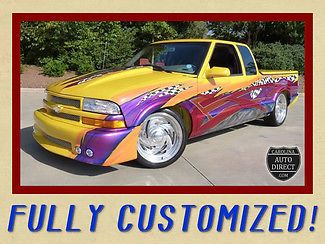 Fully customized-paint-interior-engine compart-bed-tonneau-wheels &amp; lnew tires!