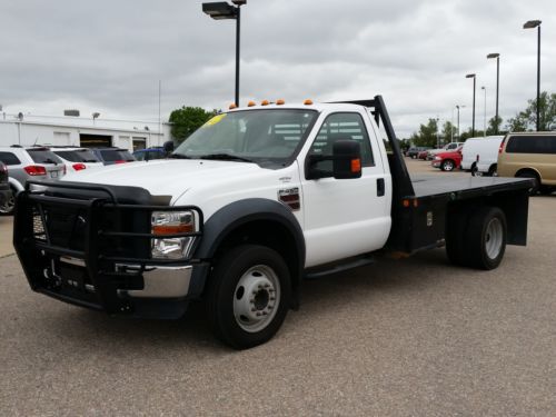 2008 ford super duty f450 dually flatbed diesel only 35kmiles hail sale save big