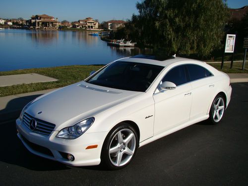 Mercedes cls550 diamond white edition #3