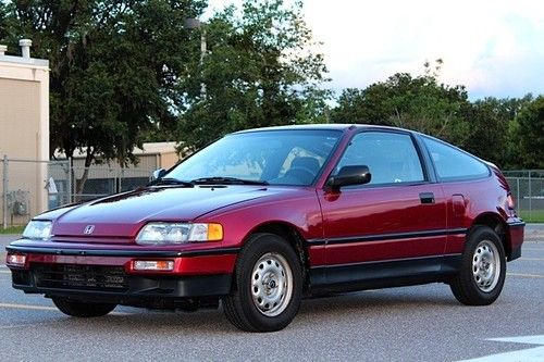 Pristine 1991 crx dx - automatic - garage kept - only 72000 documented miles