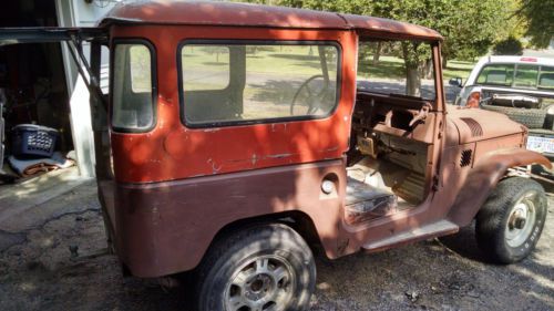 1966 toyota land cruiser base 3.9l project. new mexico vehicle, runs, no reserve