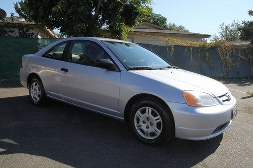 2001  honda civic lx  coupe  automatic 4 cylinder no reserve