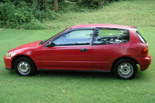 1995 Honda civic hatchback vx