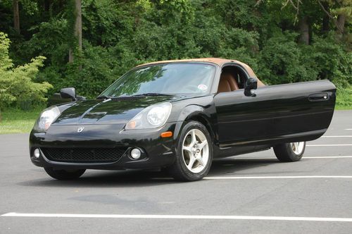 2001 toyota mr2 spyder vvti convertible 2-door 1.8l, black, leather seats, nice!