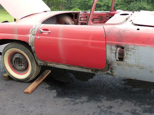 1956 thunderbird, restoration project or parts donor, complete? numbers matching