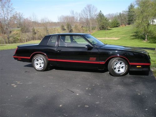 1988 monte carlo ss - low mileage - two owner - like new