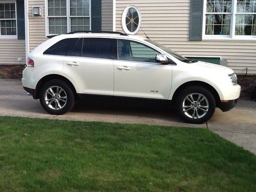 2007 lincoln mkx white chocolate ultimate edition loaded low miles