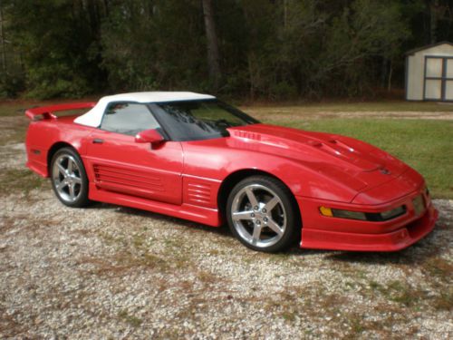 1991 corvette convertible show car