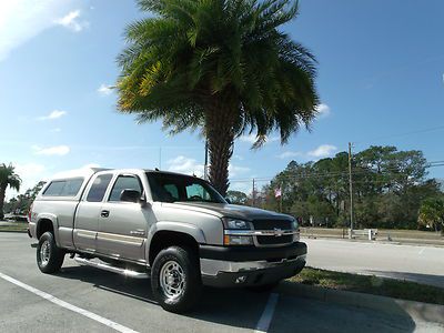 Chevy 2500hd ext cab lt 4x4 6.6 duramax diesel**one owner**no accidents**florida