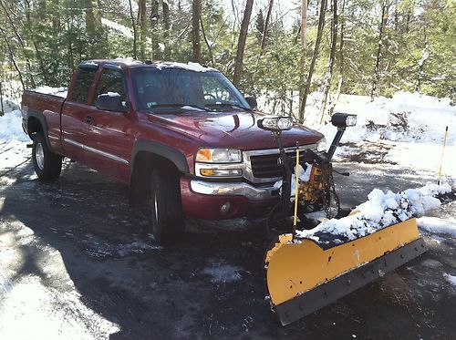 Snow plow gmc sierra 1500 #5