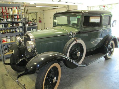 1931 ford model a crown 2 door
