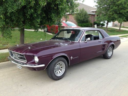 1967 ford mustang base 3.3l