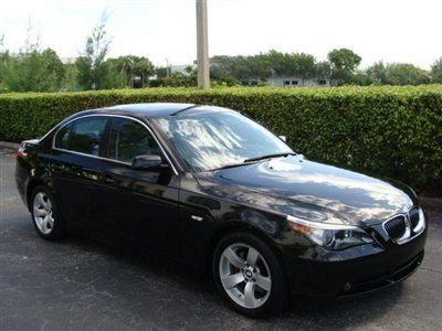 2007 bmw 530i,well kept,carfax certified,runs great,leather,original paint,no re