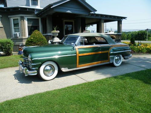 1949 Chrysler town country convertible sale