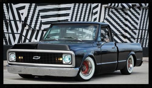 1972 chevy c10 swb air ride pickup no rust over $10k in upgrades chevrolet truck